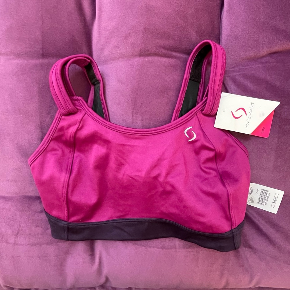 Moving Comfort Fiona Sports bra, 32DD, NWT